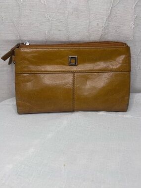 Lodis Tan Leather Crossbody Missing Strap